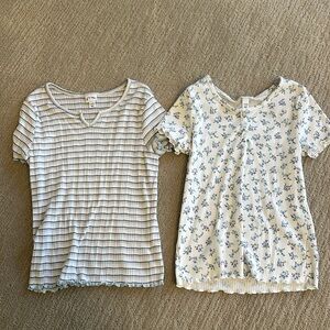 Bundle of 2 Art Class Tops EUC size L (10/12)